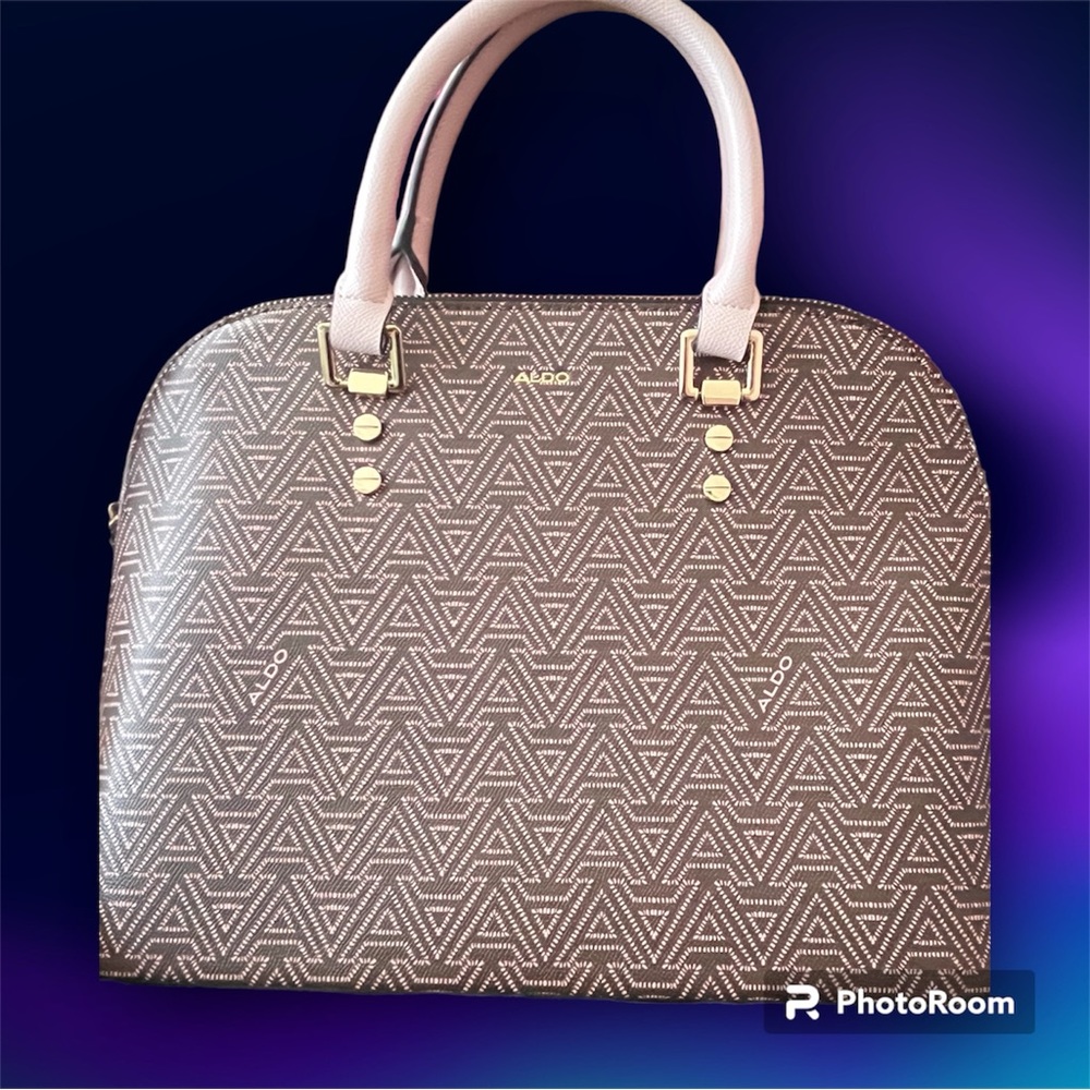 Aldo burgundy purse